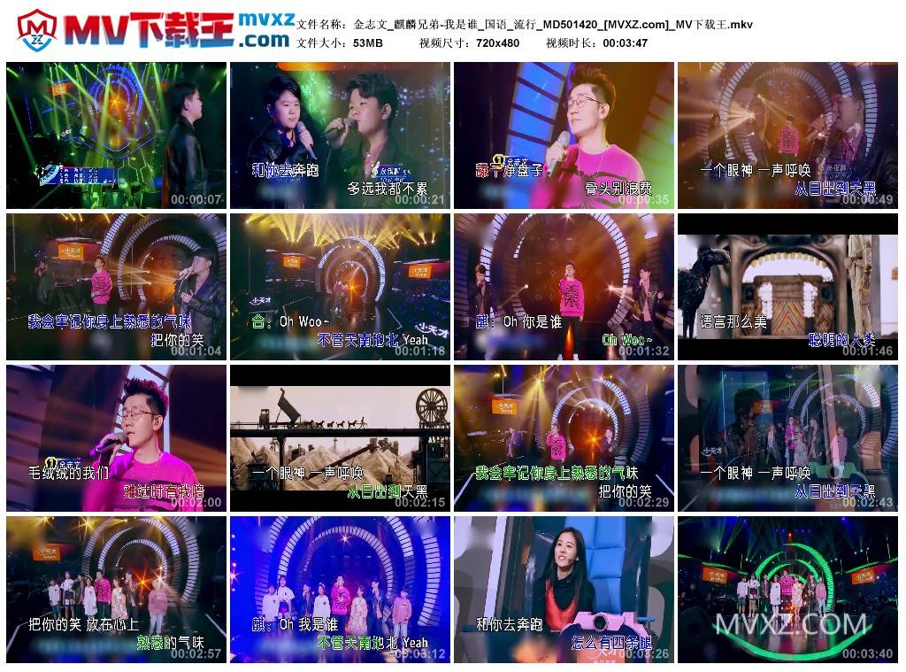 金志文_麒麟兄弟-我是谁_国语_流行_MD501420